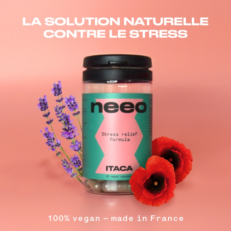 complement avec coquelicot et lavande de neeo